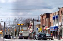 A photo of a Street in Acton, Ontario