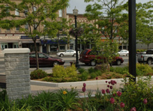 A photo of Orangeville, Ontario vibrant downtown