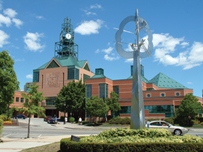 A photo of a Civic Centre in Pickering, Ontario