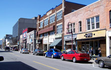 A photo of a street in St. Catharines, ON