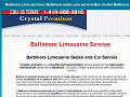 Baltimore Limousine Sedan Services